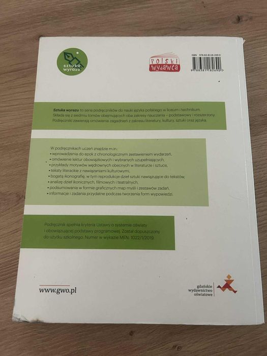 Książki do j. Polskiego do klasy 1 ponadpodstawowej