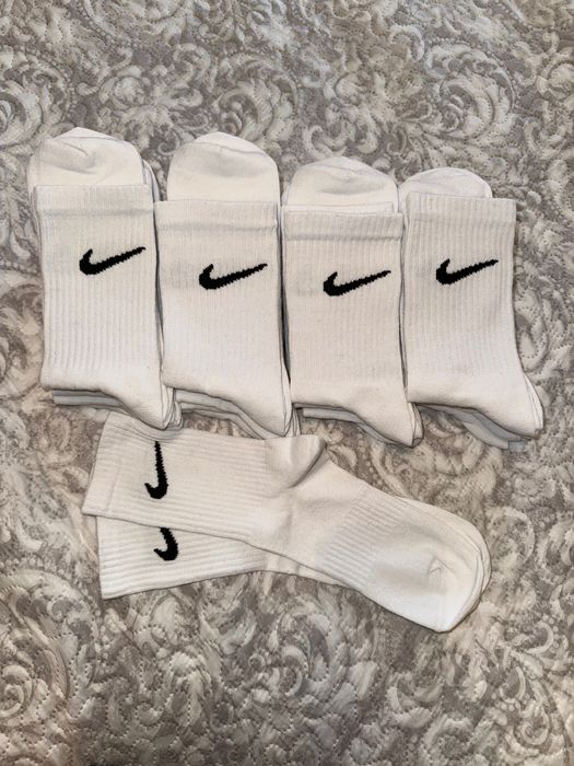 Skarpety Nike Białe 20 par