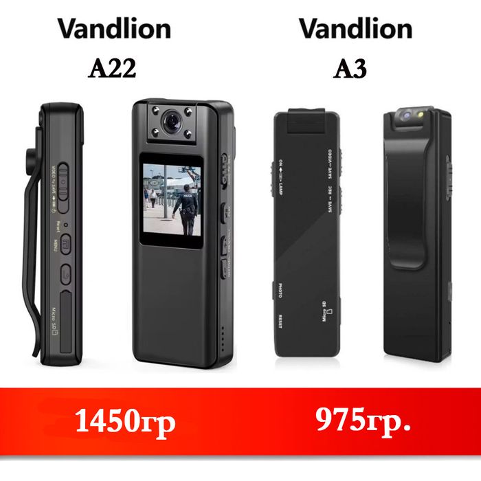 Мини камера Vandlion A3 А22 BOBLOV A22