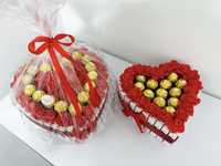 Boxy prezentowe czekoladowe kinderki urodziny dzien kobiet