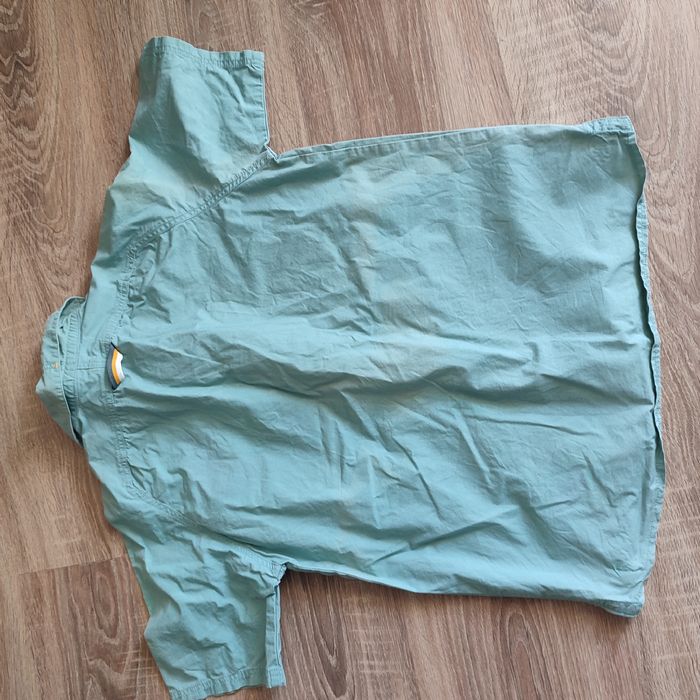 Koszula chłopięca zielona 128 H&M 100% bawełna