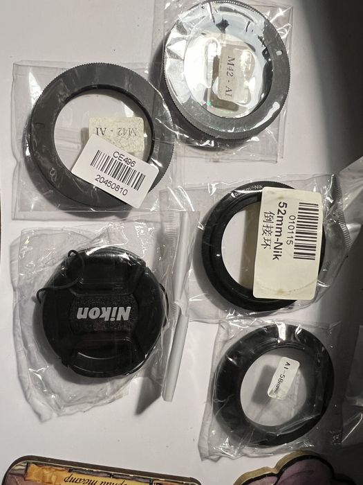 Переходные кольца на Nikon