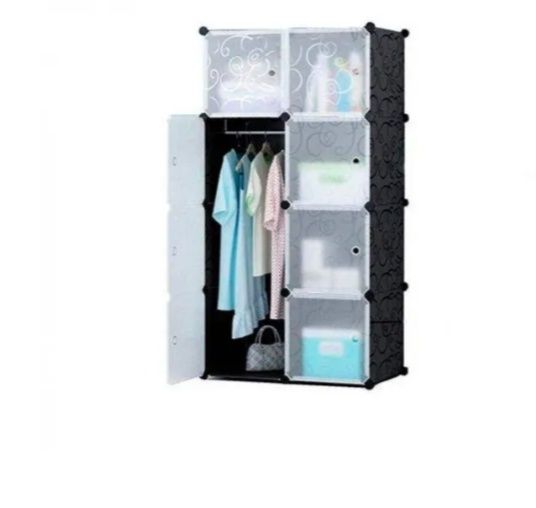 Пластиковый складной шкаф Storage Cube Cabinet MP-28-51 76*37*146 cm