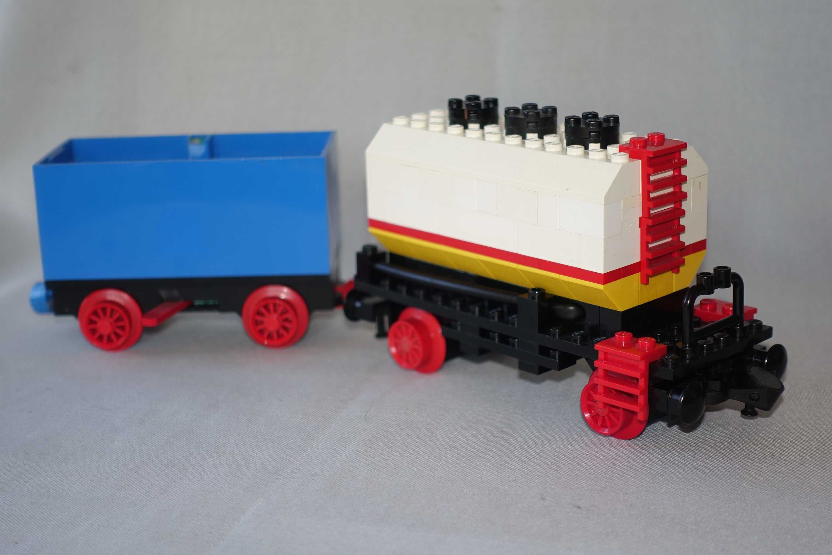 LEGO train cysterna 7816 Shell Tanker z 1980 + GRATIS wagon i wysyłka