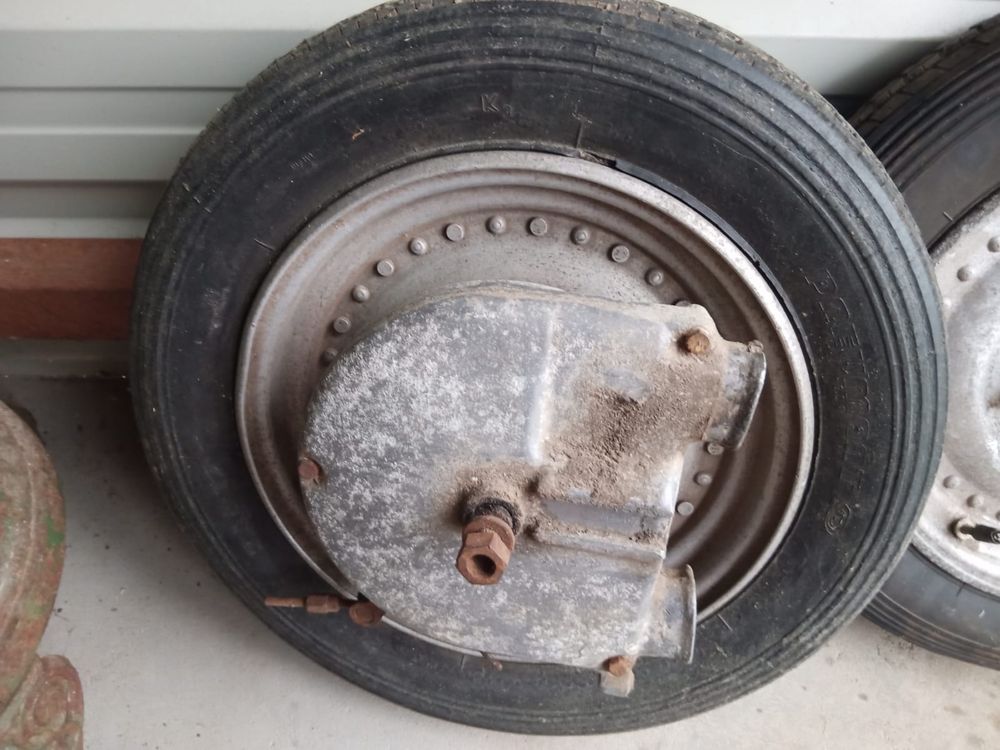 Komplet kół MZ IWL Troll Berlin DDR