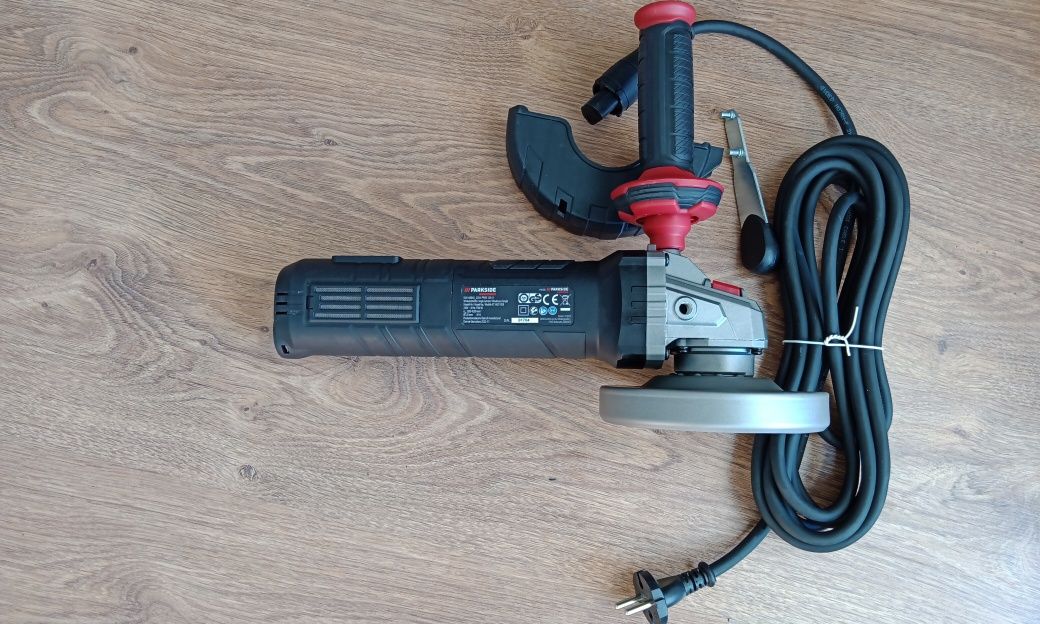 Szlifierka kątowa firmy Parkside Performance PPWS 125 A1