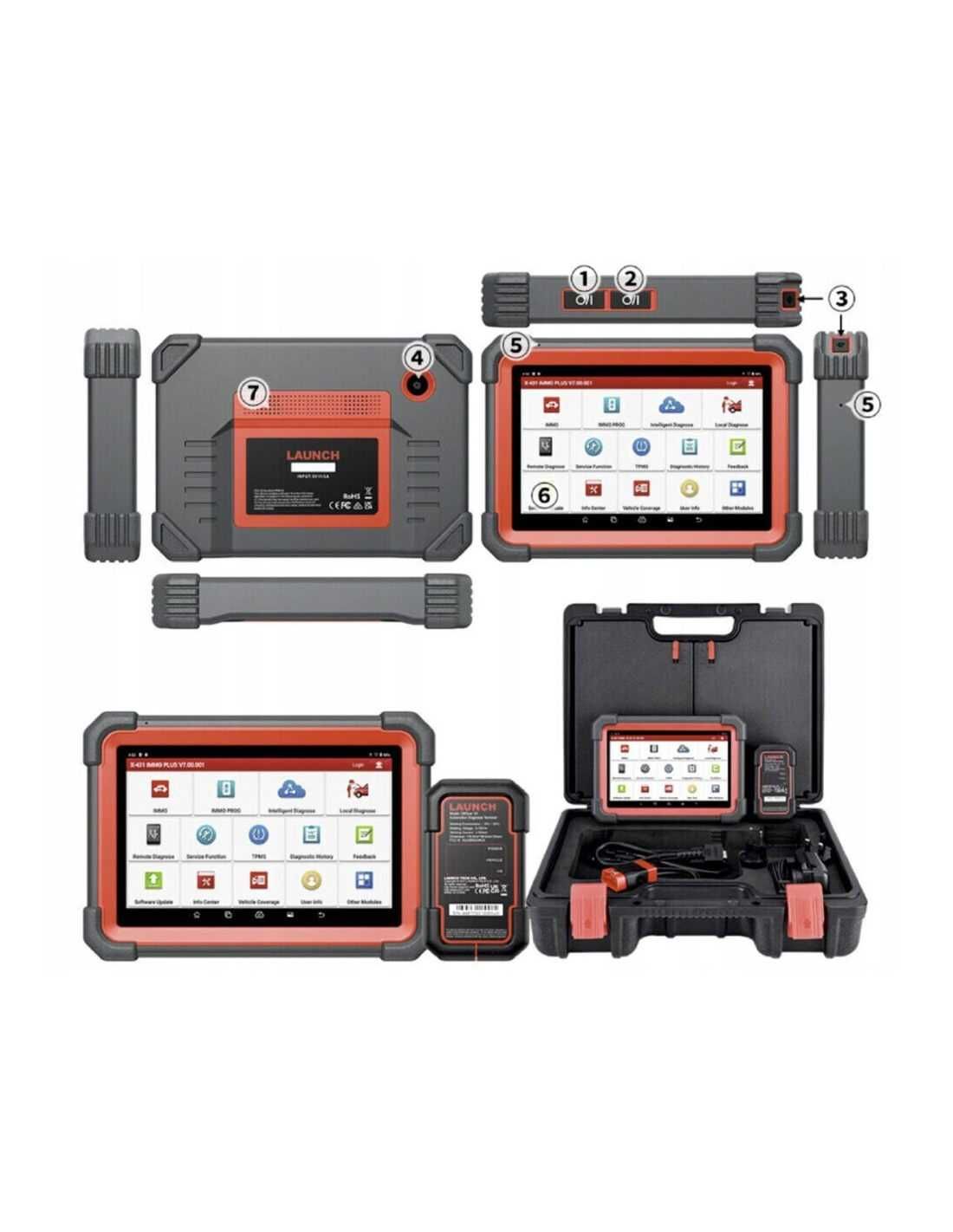 LAUNCH IMMO PLUS - Programator Kluczy IMMO