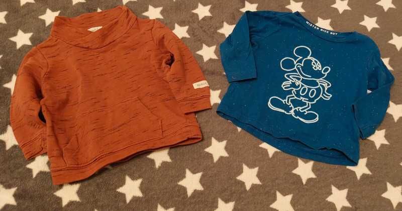 Newbie bluza i koszulka disney r.68