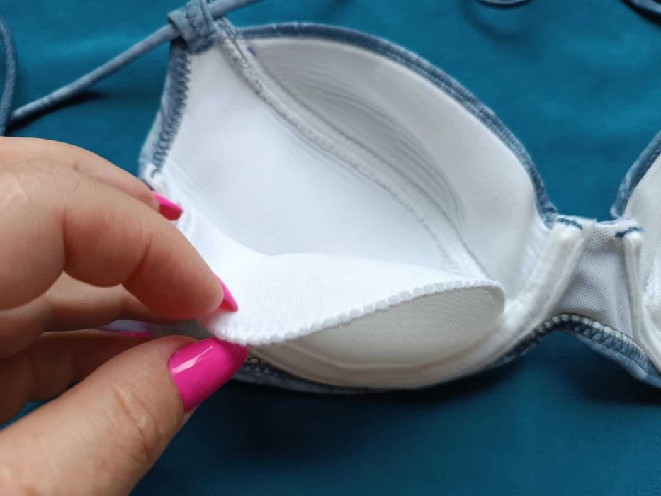 Strój kąpielowy dwuczęściowy nowy z metkami, młodzieżowy- XS/S-"Only7"