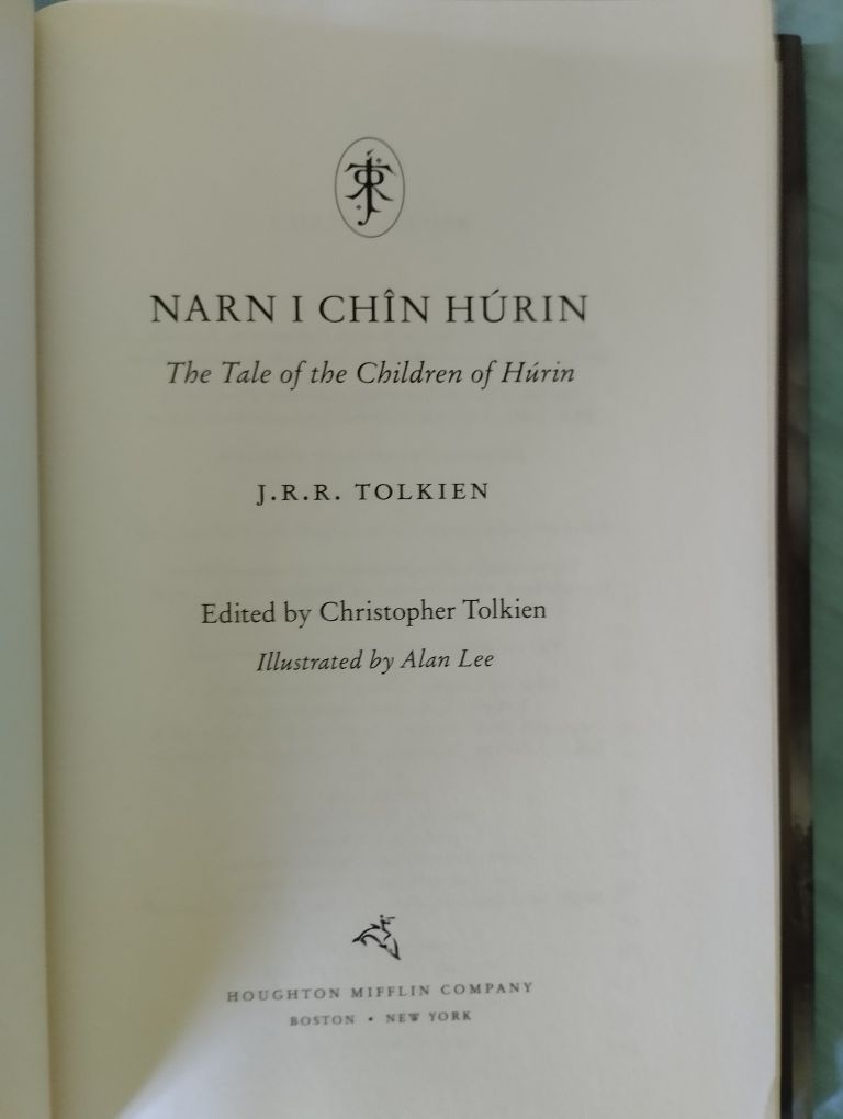 Tolkien. The Children of Hurin.