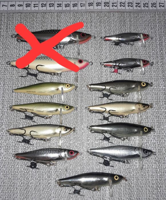 Woblery salmo thrill boleniowe 13szt