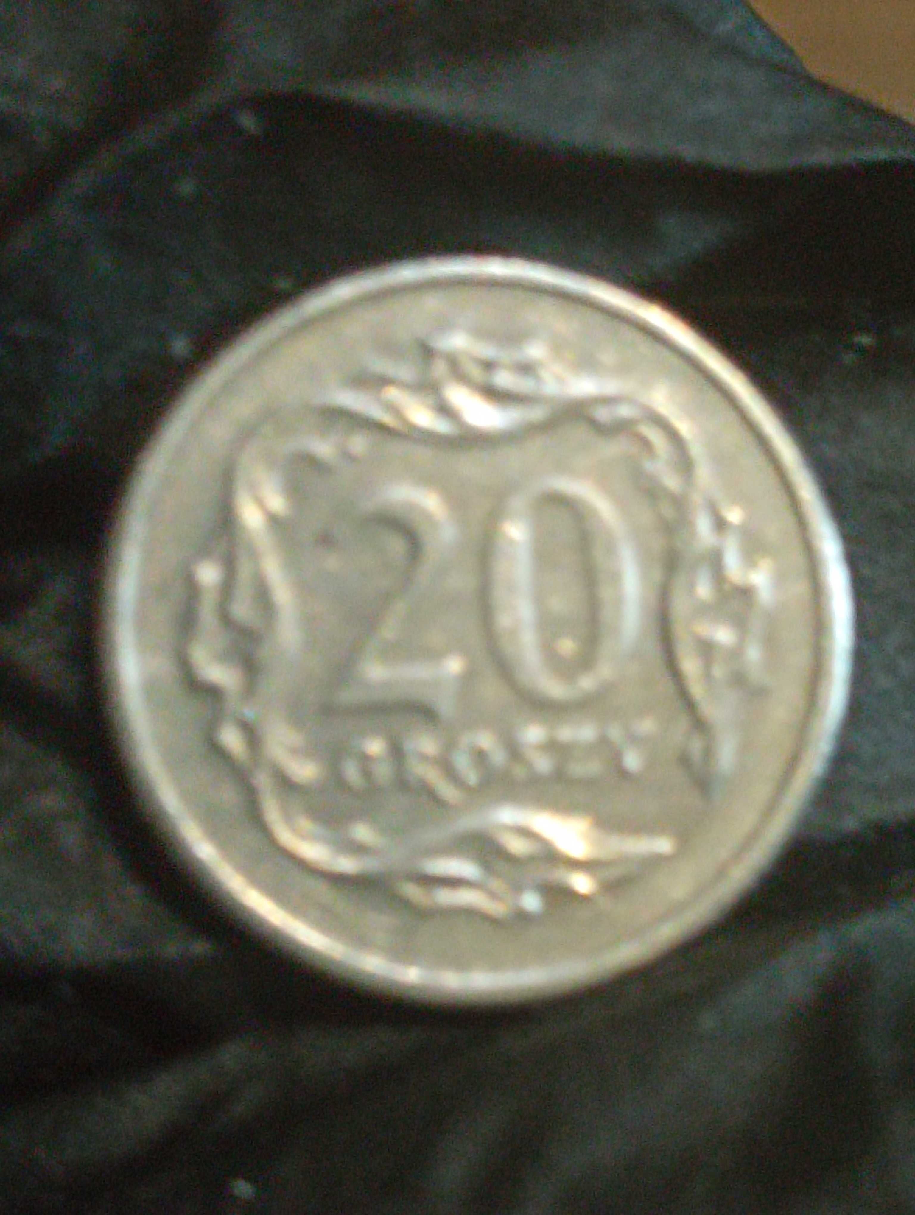 Sprzedam monete 20 groszy 1990 rok