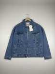 Джинсовка Bershka Denim Oversize Jacket (M-L) синя чоловіча на осінь