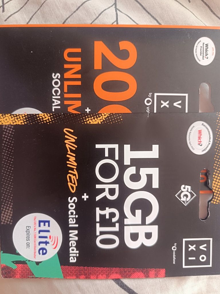 Starówka karta SIM VOXI numer angielski