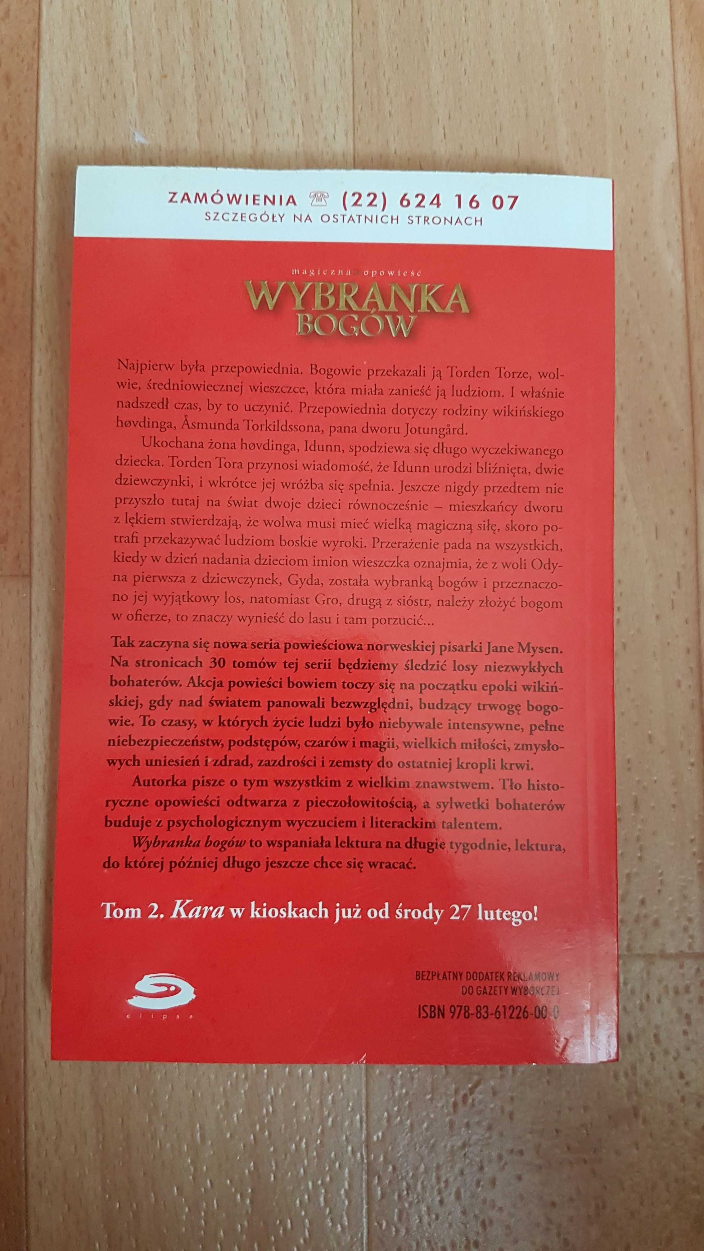 Wybranka bogów. Przepowiednia [Magiczna opowieść] [Tom 1] - Jane Mysen