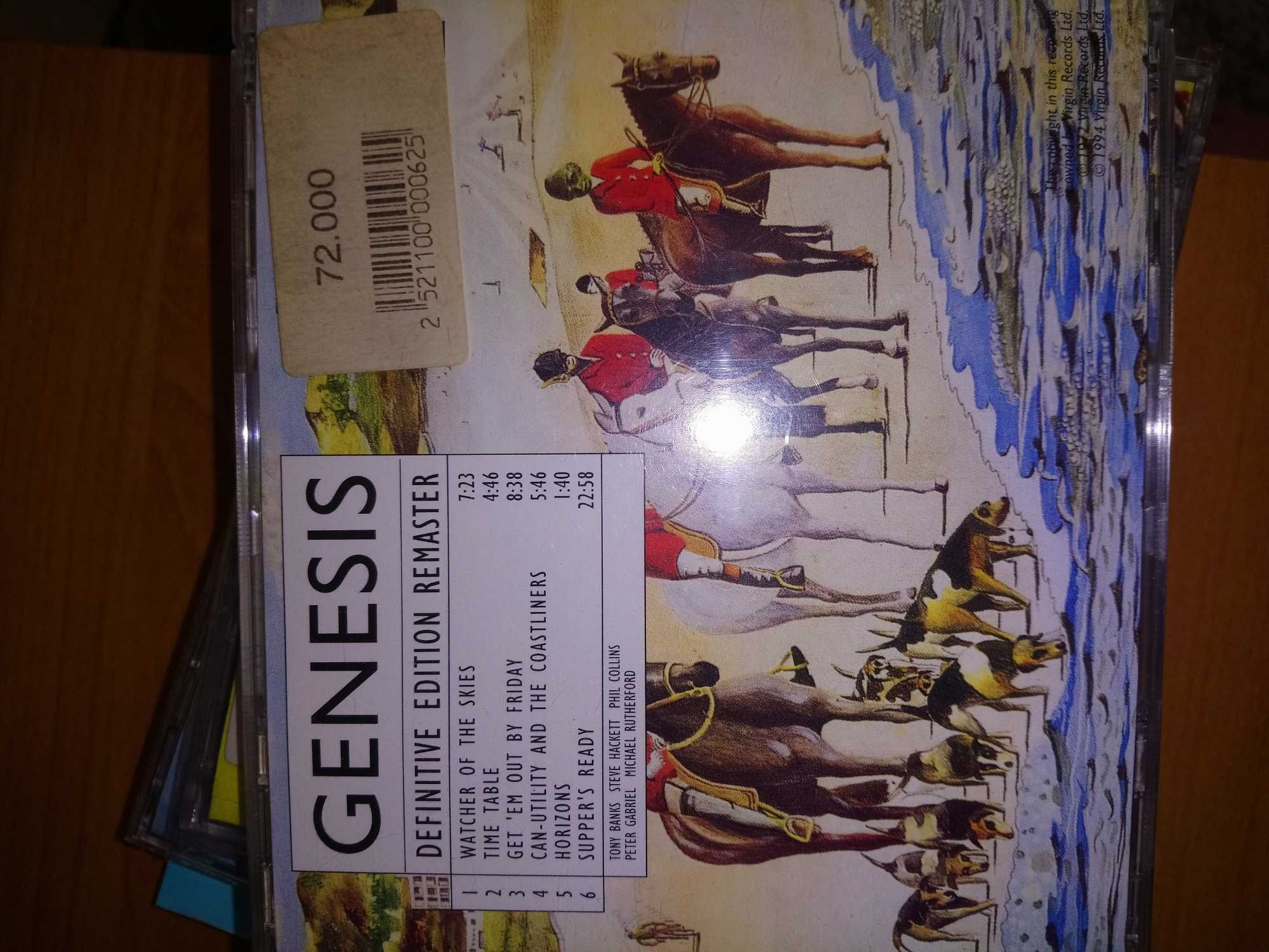 Продам сд диски группы Genesis