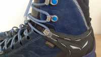 wysokie za kostkę buty trekkingowe ze skóry Salewa R 39 Goretex