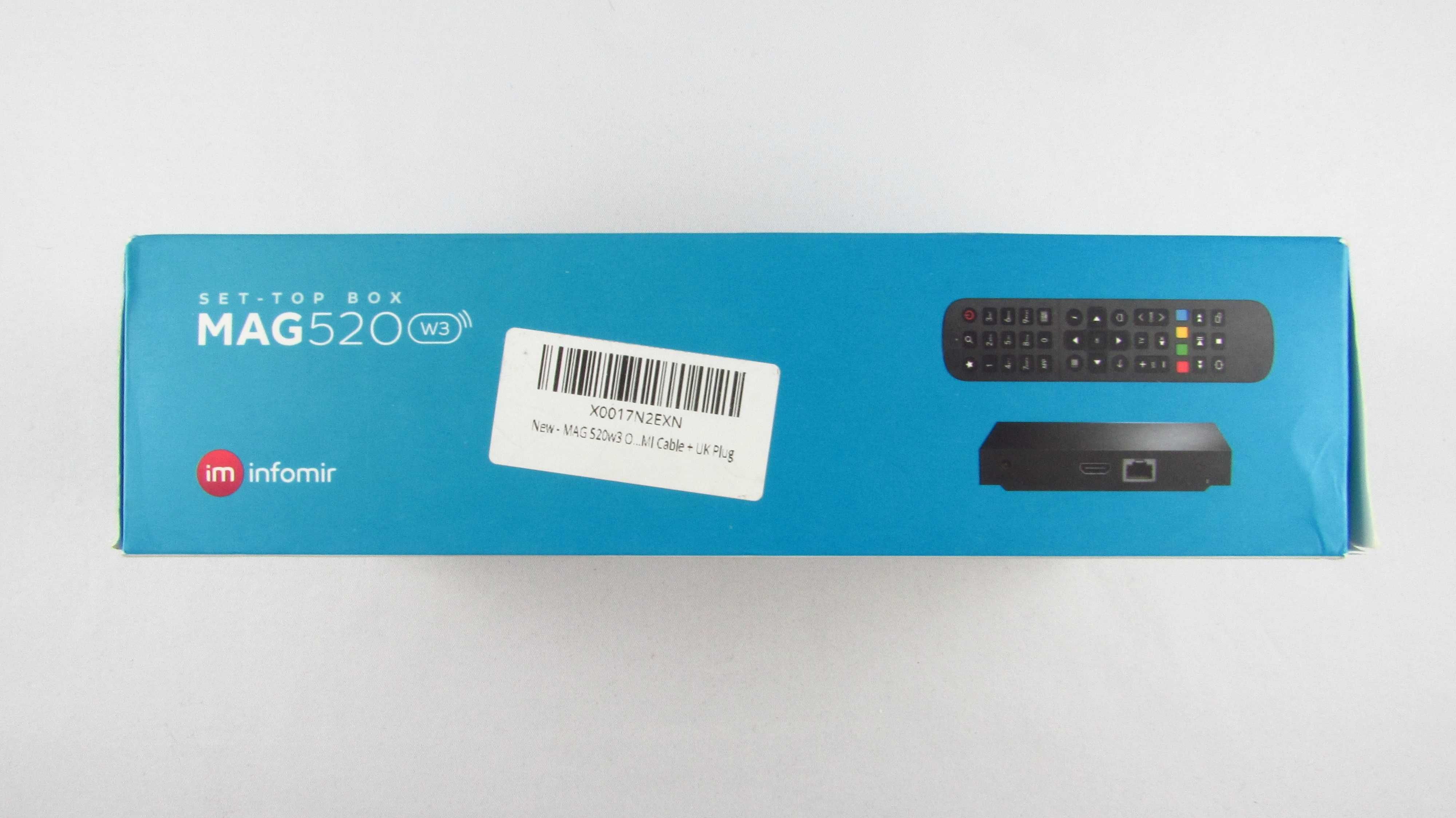 INFOMIR - Dekoder Tuner IPTV MAG 520w3  Nowy