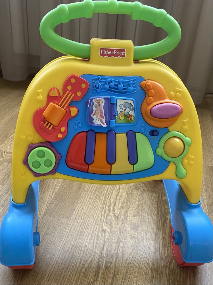 Ходунки ходункі Fisher Price музичні музыкальные