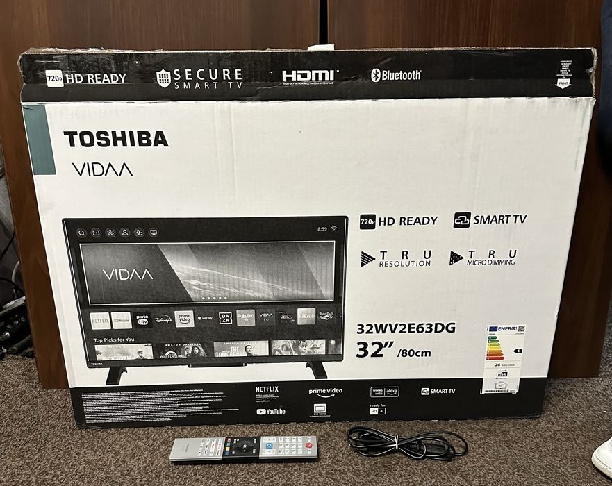 Telewizor Toshiba 32WV2E63DG LED Smart Tv Jak NOWY !!!