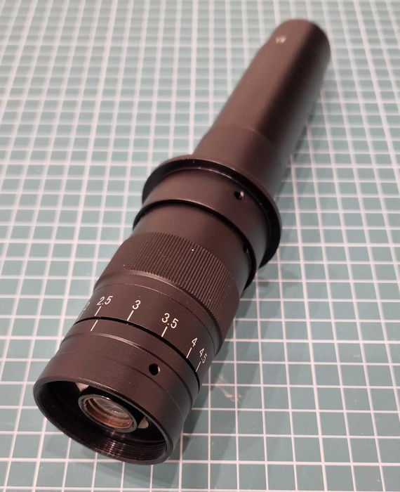 Obiektyw do mikroskopu cyfrowego C-Mount Zoom 300x