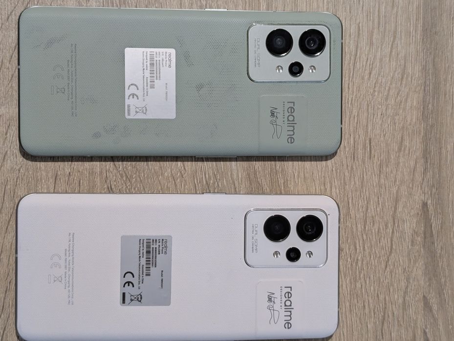 2 szt. Realme GT2 pro zielony i biały RMX3301, pełne komplety, papiery