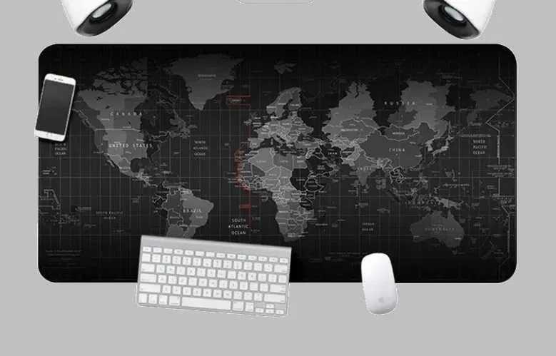 NOWA!!! Duża Podkładka Pod Mysz 80x30 Mapa Świata różne Wzory