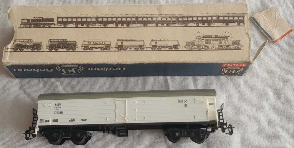 Berliner TT Bahnen 5312 - chłodnia EK4 kolei MAV epoka III superstan