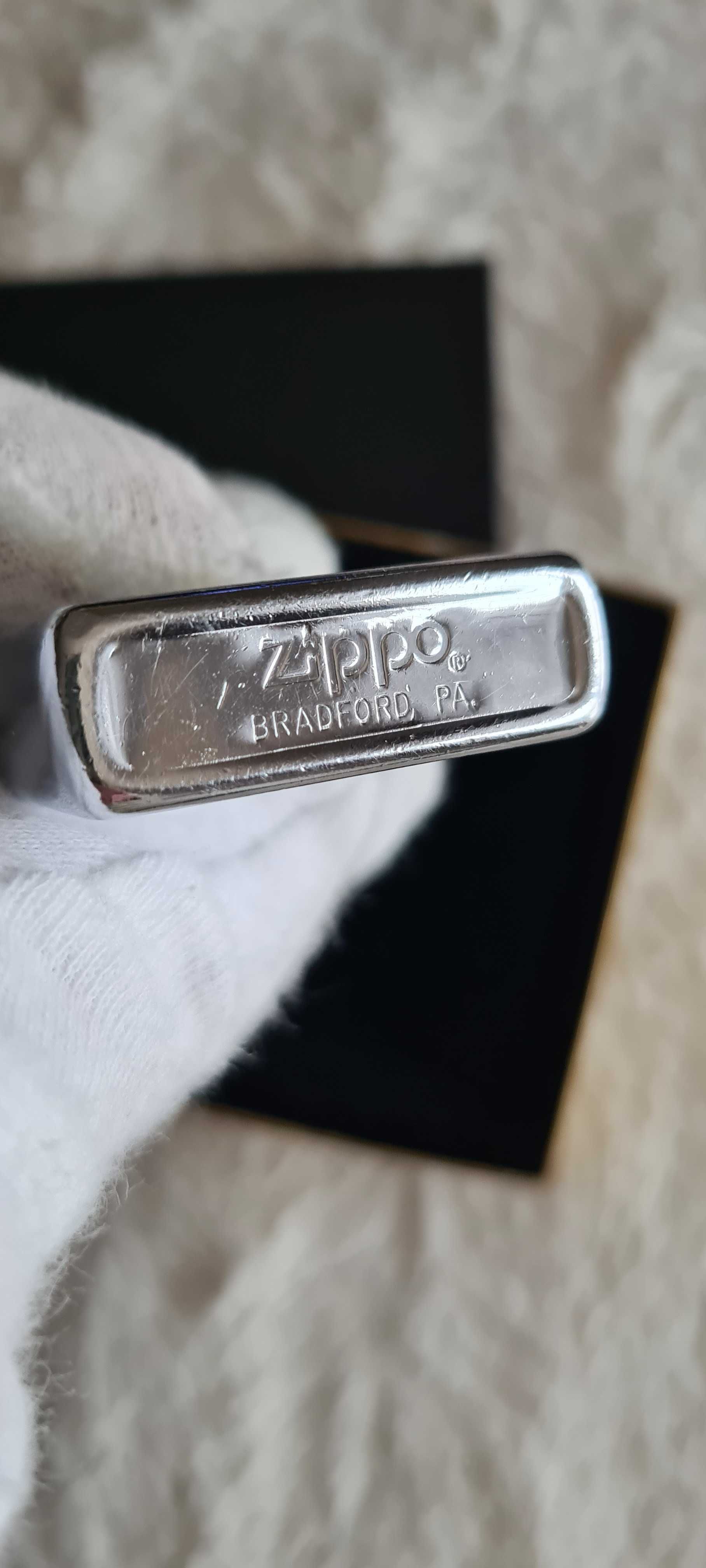 Zapalniczka Zippo Brushed Chrome 1981r