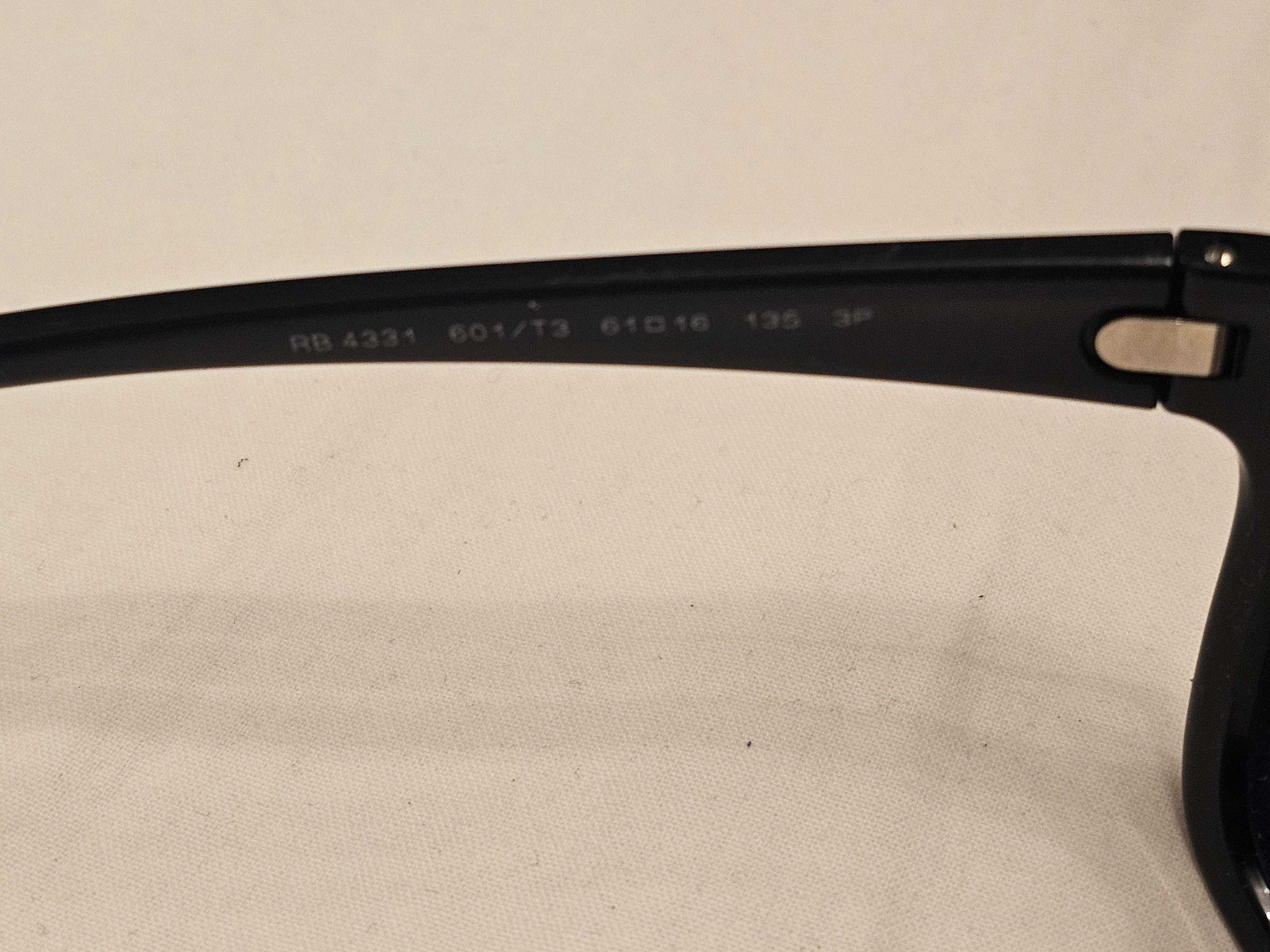 Okulary przeciwsłoneczne Rayban RB4331 z polaryzacją