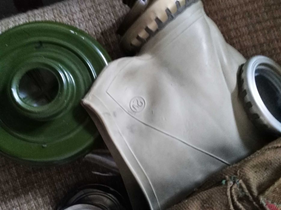 Маска противогазная рр 2У в уставной сумке + фурнитура