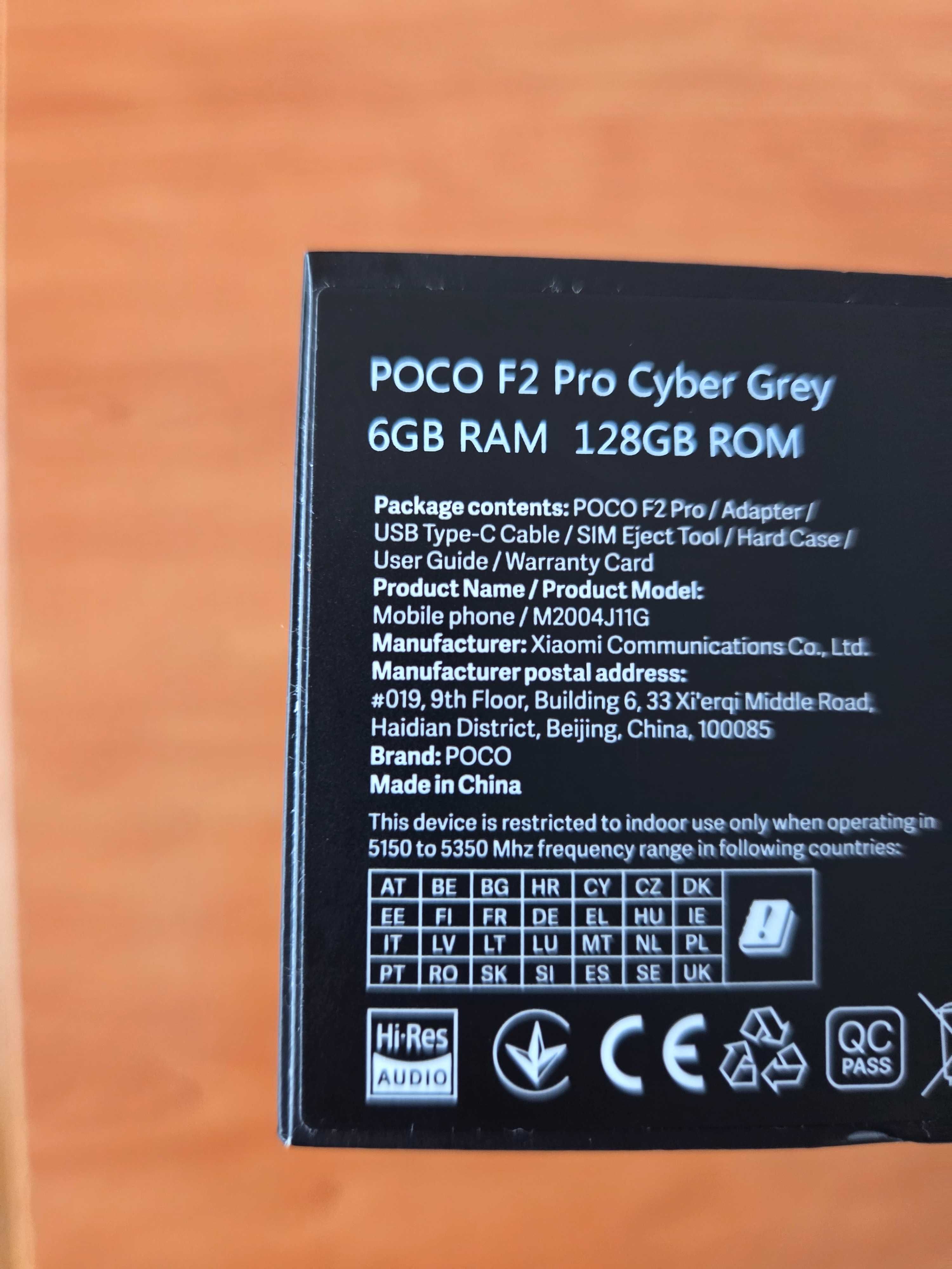 Smartphone XIAOMI Poco F2 Pro 6GB/128GB Grey