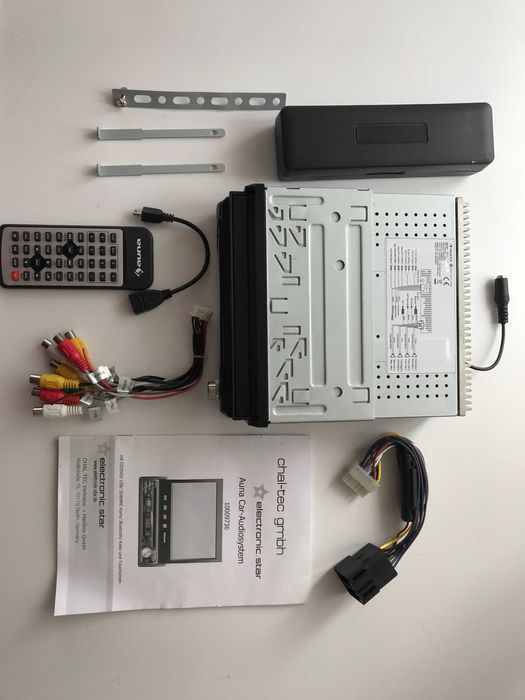 Автомагнітола мультим AUNA MVDз Bluetooth DVD USB SD 7"TFT з Німеччини