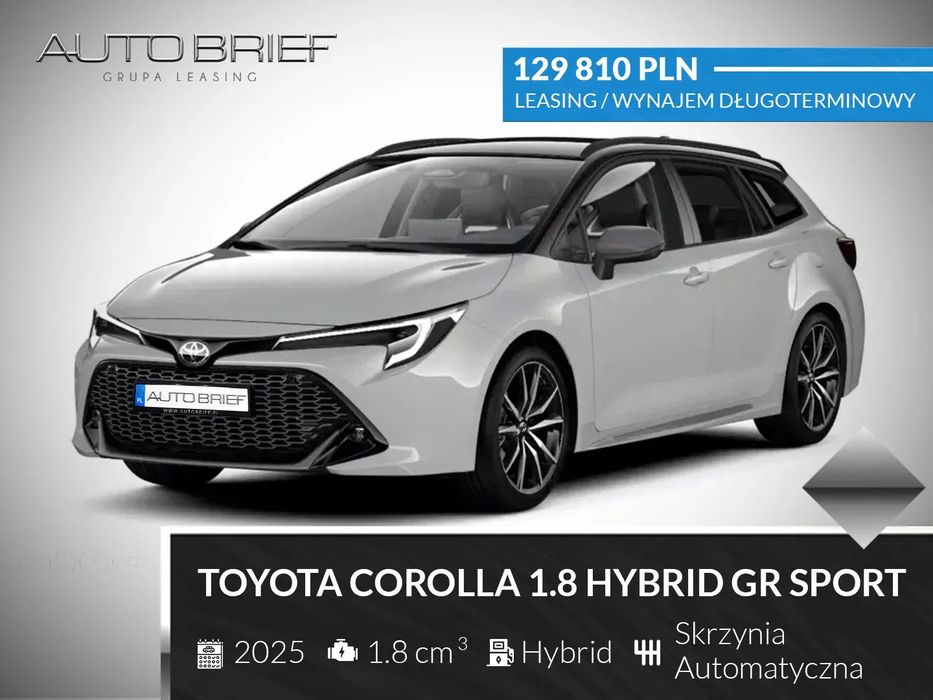 Toyota Corolla GR SPORT | Kombi | 1.8 Hybrid 140 KM | Dostępne od ręki!
