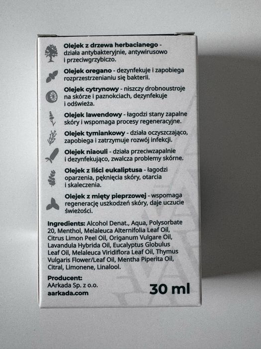 08 Oil Arkada ochrona paznokci i skóry