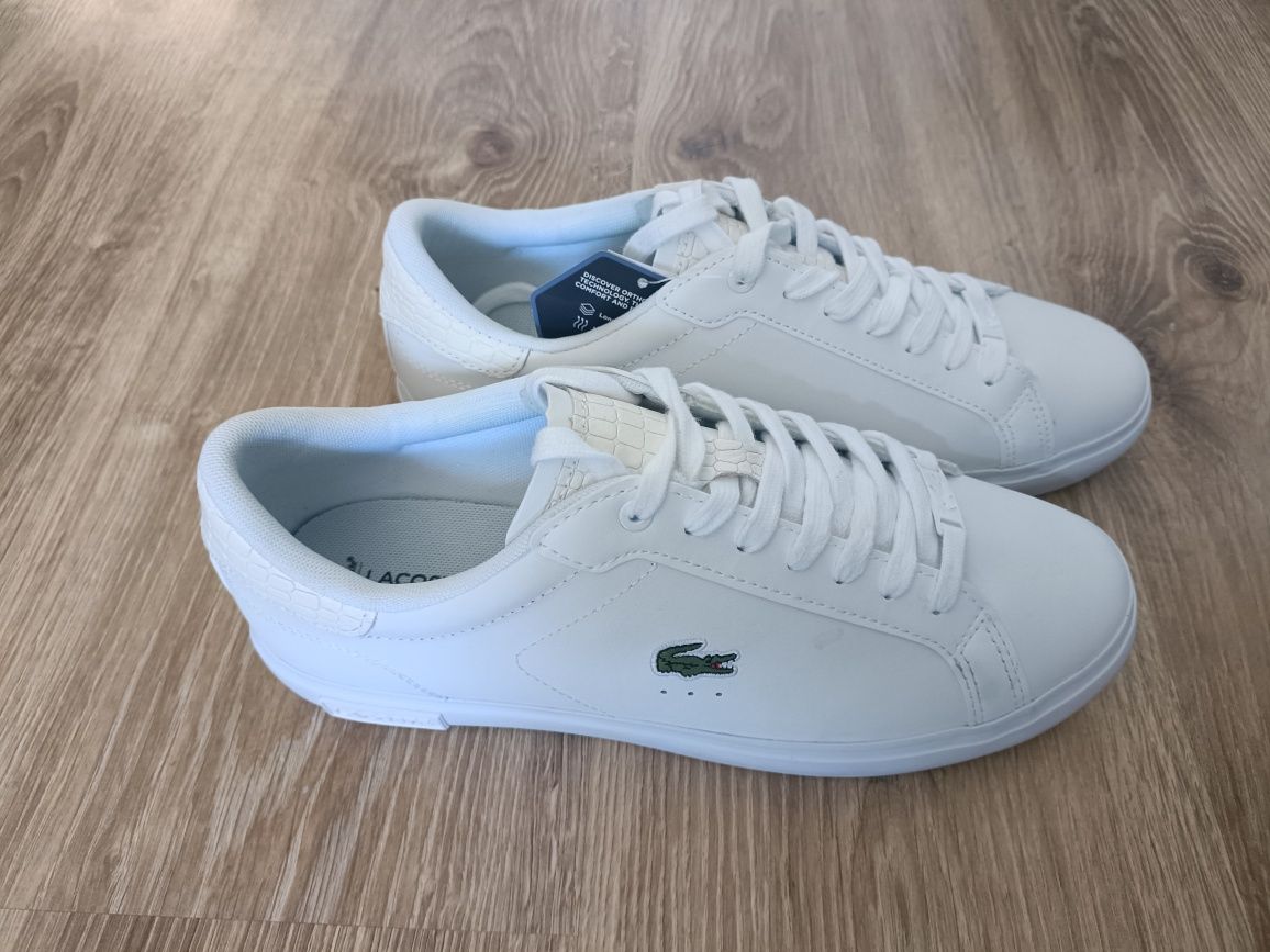 Sprzedam Buty białe Lacoste rozmiar 41 NOWE