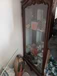 Vitrine de vidro antiga