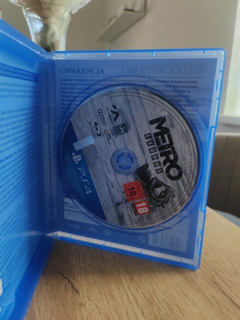 Gra ps4 metro Exodus
