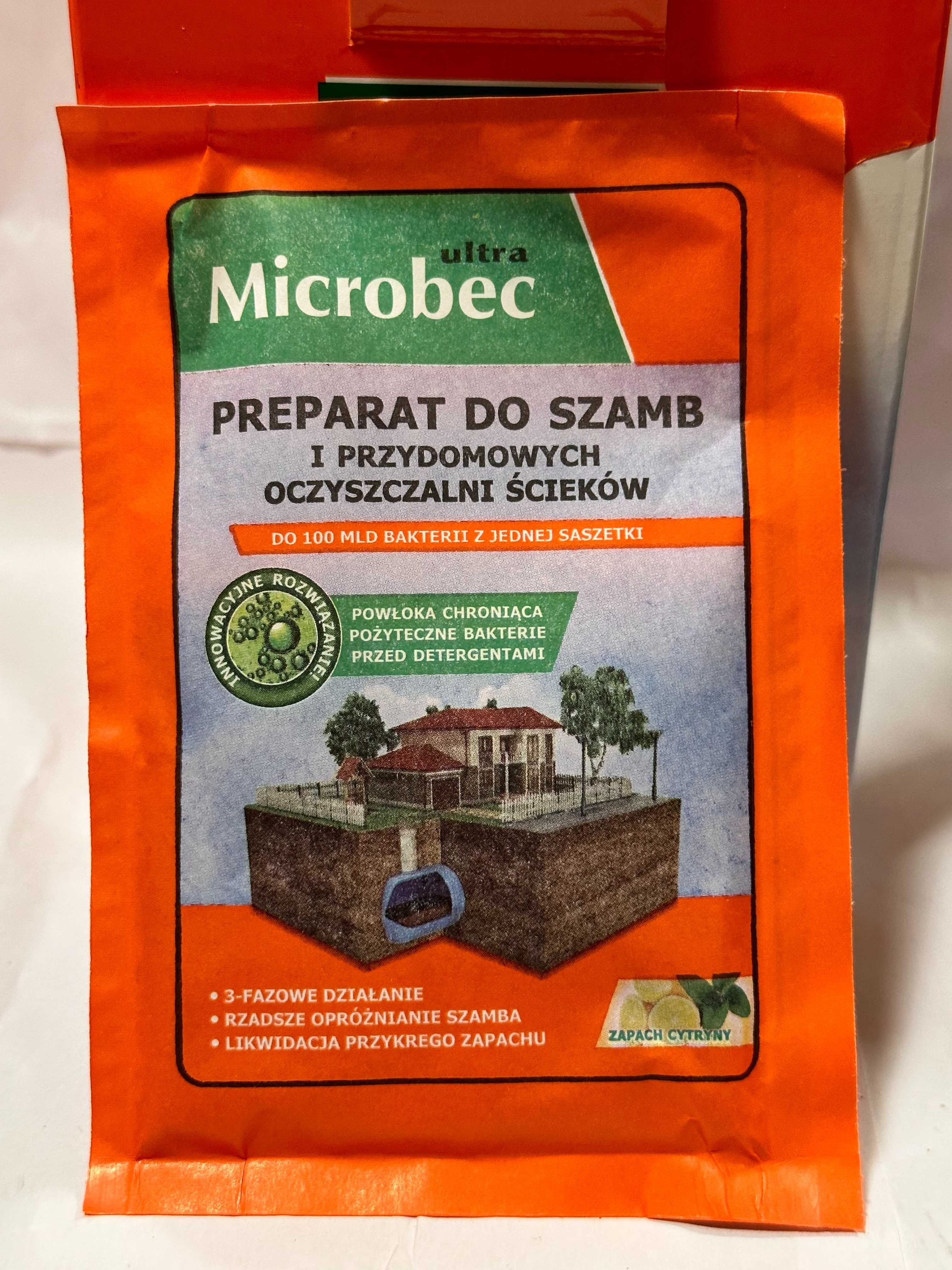 3x Preparat do szamb saszetka 25g 1saszetka