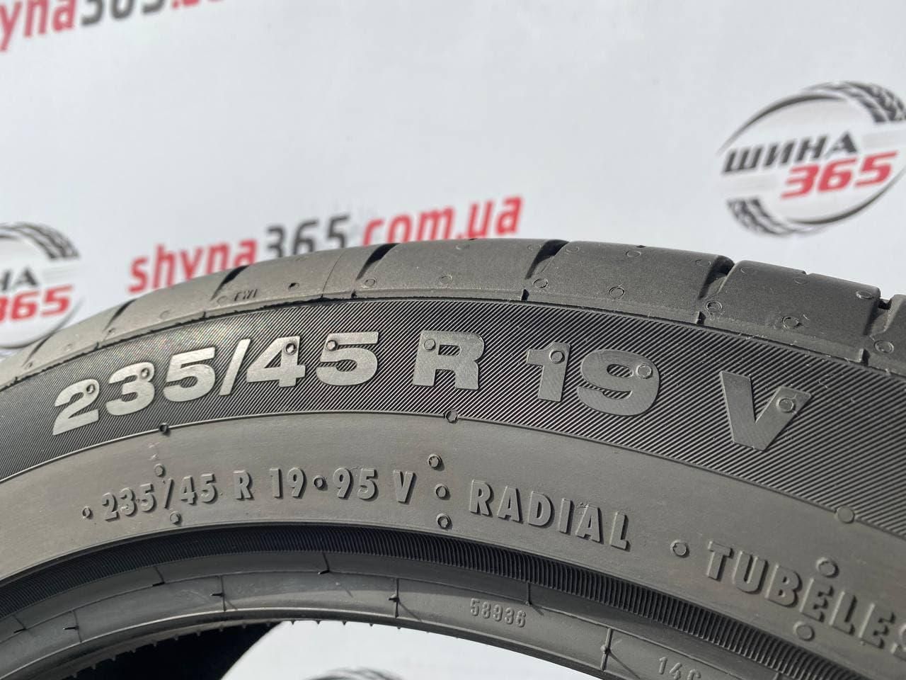 шини бу літо 235/45 r19 continental contisportcontact 5 run flat 6mm