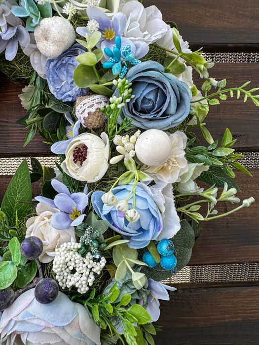 Wianek na drzwi ze światełkami 36cm. 062511