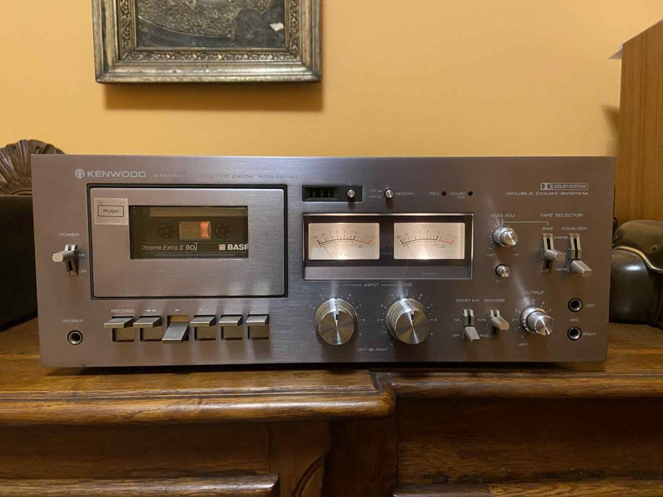 Świetny magnetofon Kenwood KX-1003! 3 głowice, najwyższy model