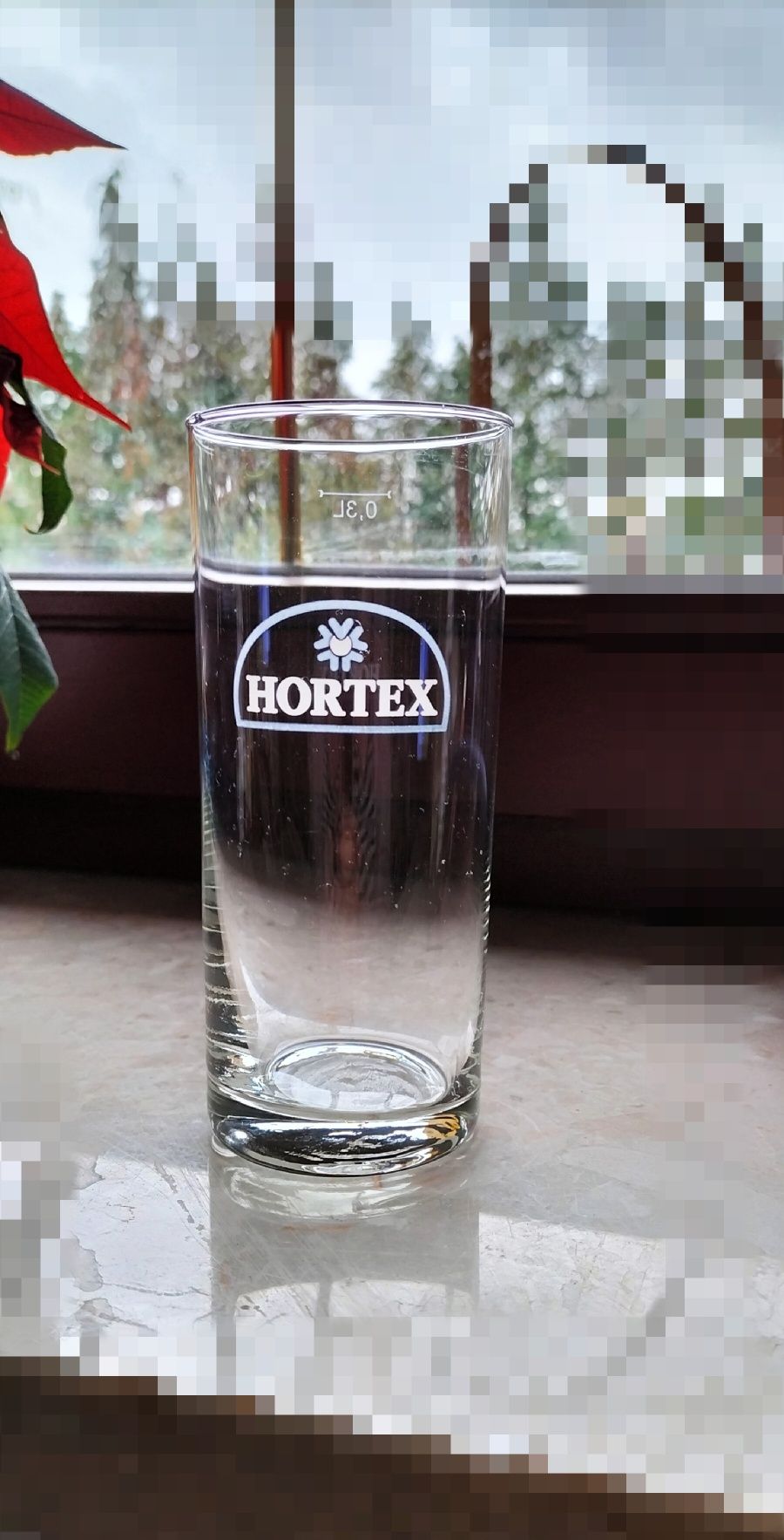 Kolekcyjne subtelne szklanki Hortex szkło do napojów i drinków 0,3L kp