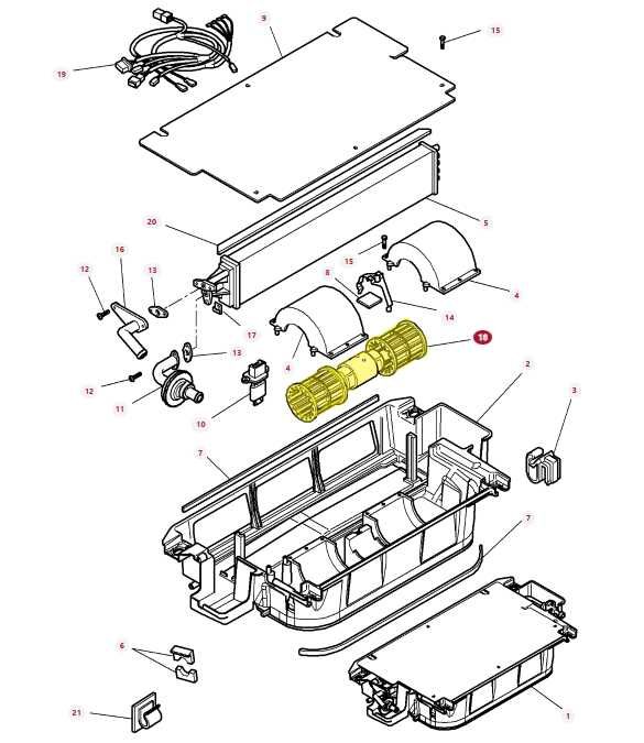 Dmuchawa klimatyzacji Massey Ferguson 3909.575M91 ORYGINAŁ AGCO
