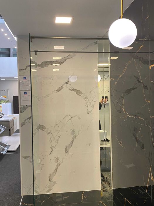 Kabina SanSwiss Easy Walk-In ścianka prysznicowa 90 cm