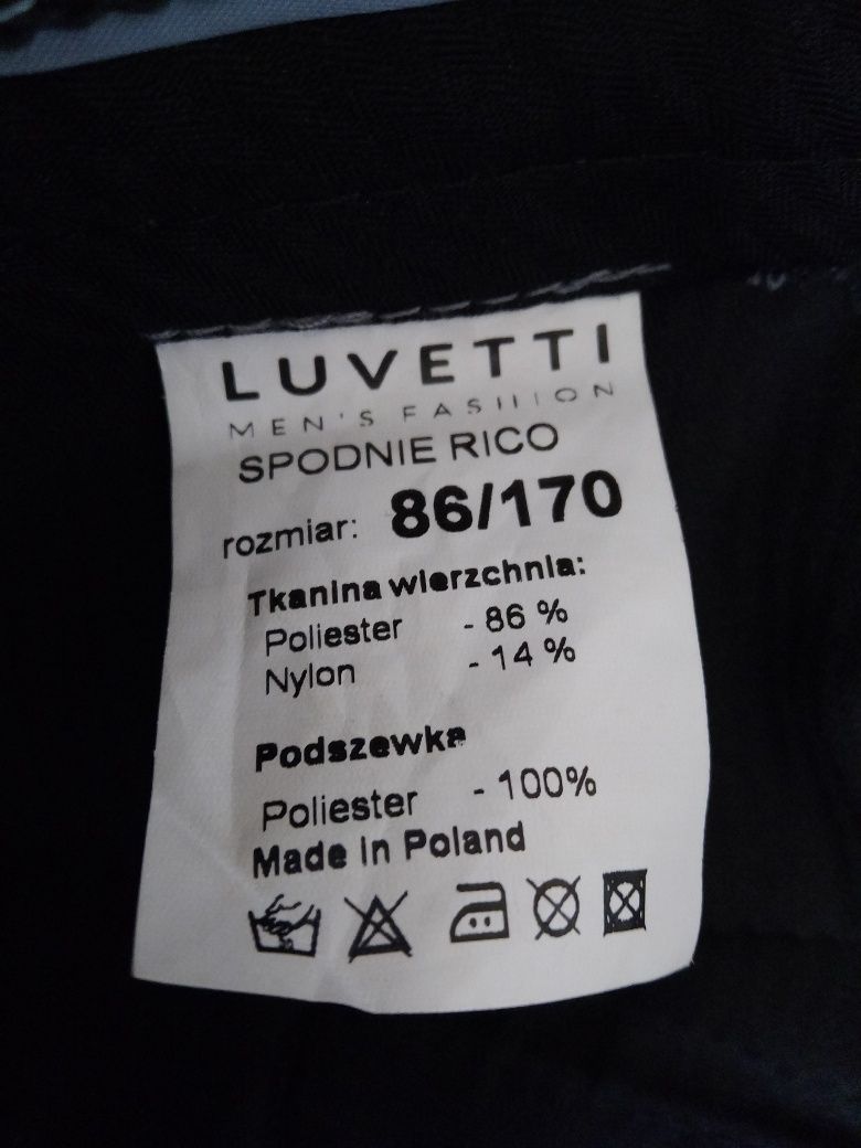 Luvetti Spodnie garniturowe RICO 86/170