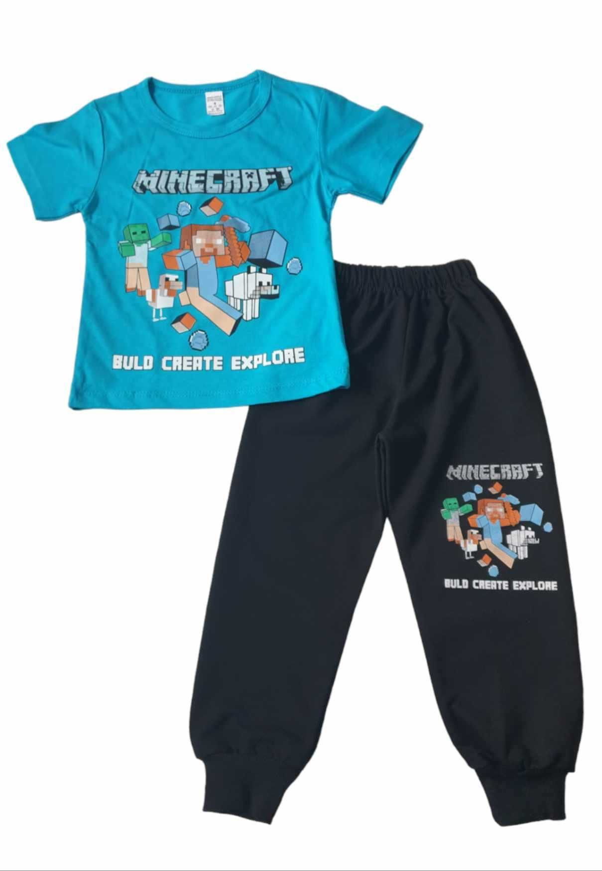 Minecraft dres/komplet bawełniany 128 cm