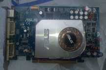ASUS видеокарта Geforce 7600GT 256MB GDDR3 PCIE X16 DVI