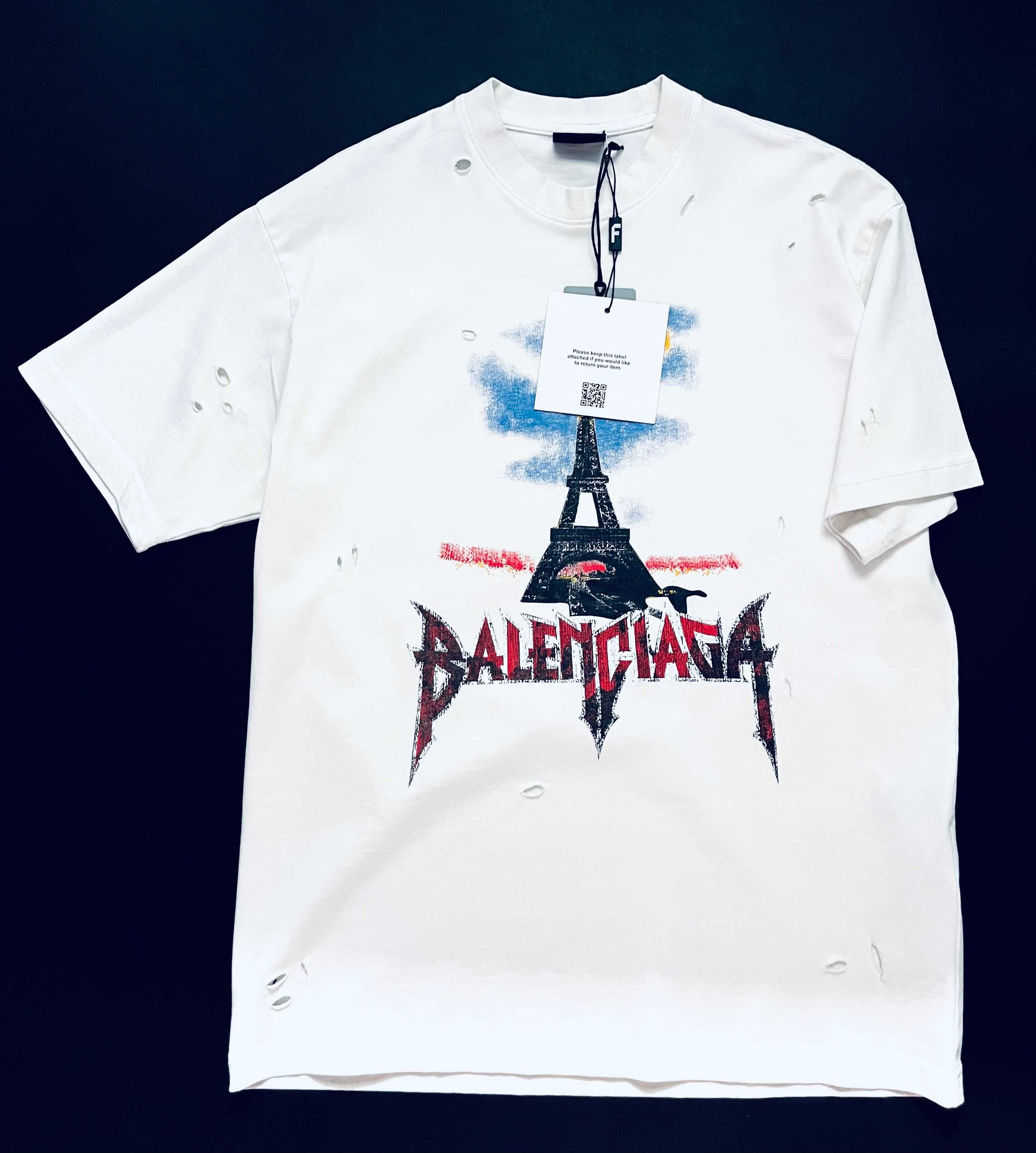 Balenciaga Moon Paris t shirt męski rozm M, L, XL