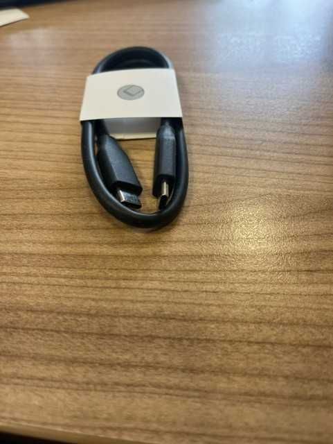 Kabel USB C na USB C czarny do dysków zewnętrznych USB
